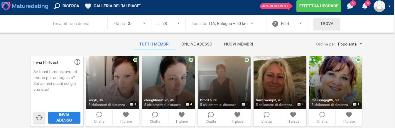 Tanti profili diversi